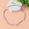 Collana di Perline Colorate Fatta a Mano alla Moda Collane Floreali Bohemian con Perline per Donne Ragazze Festa Gioielli per le Feste Regalo