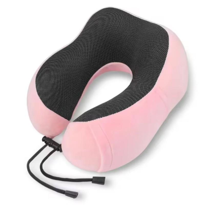 U Travel Memory Cotton Pillow Neckmotor Vehicles And Aeroplanes Napmagnetic Fabric Ushaped 1Pc Premium Grade Auto Interior Accessory