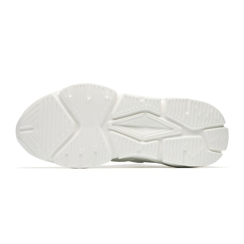 Anta Unrestrained Series Versatile Low-Top Casual Shoes Women sneaker Ivory-White Twilight-Purple 922638821-3