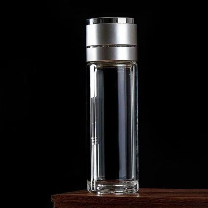 Lu Feng Lai Double-Layer Tea Infuser Glass Cup