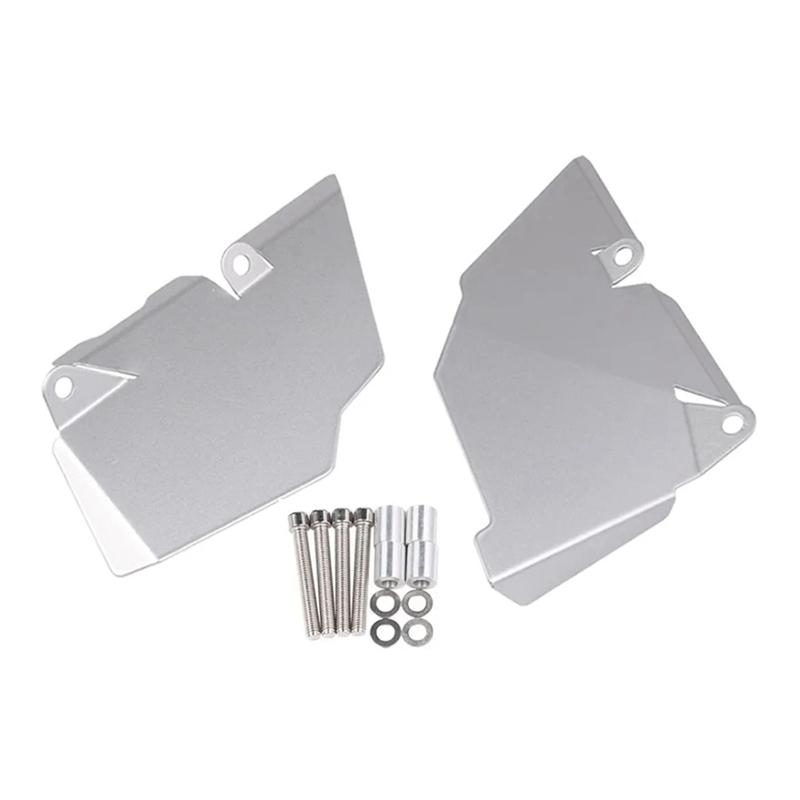 Sensational For BMW R1200GS R1250GS Adventure R 1250 GS R 1200GS ADV Rear Seat Foot Pedal Mudguard Fender Recess Cover Silver