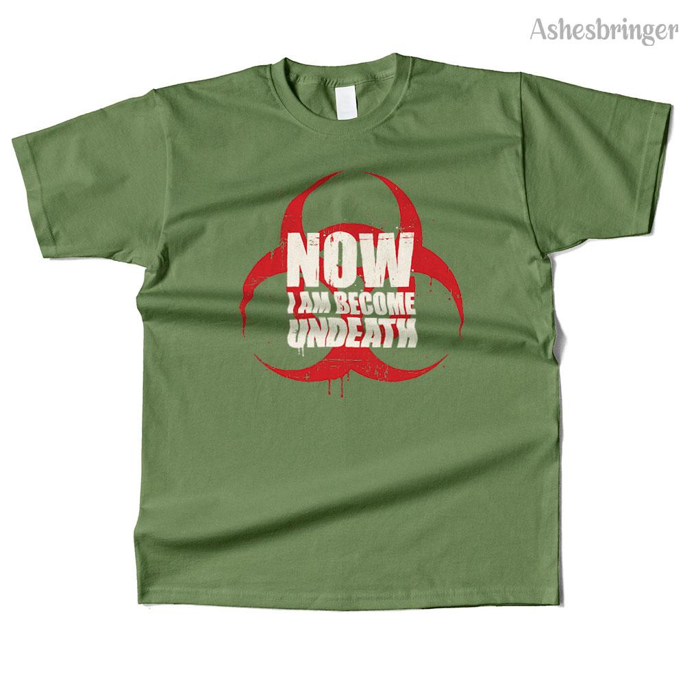 Mens Cotton Undeath Graphic High Quality T Shirt Street Casual Style Tee for Men and Women