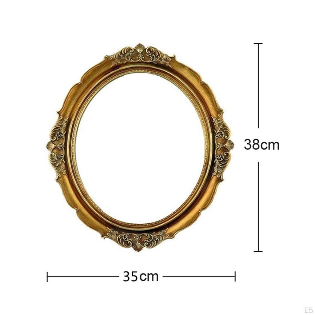 Antique Picture Frame Luxury Photo Resin Display Holder for Hallway