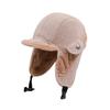 Super Warm and Velvet Lei Feng Hat, Men's and Women's Winter Couple's Ear Protection Hat, Cold-proof Cap, Versatile Fashion Cloth Hat