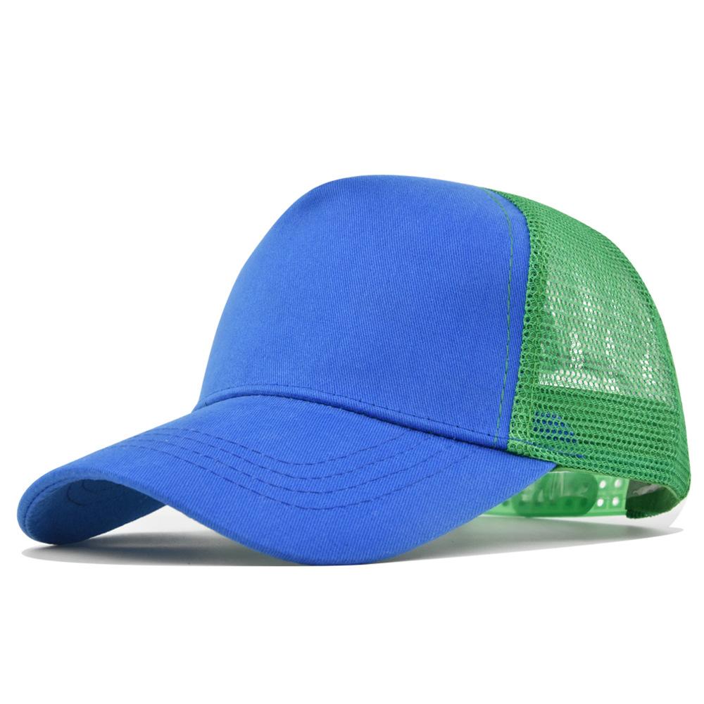 Permeable Baseball Cap For For Men And Women Summer High Quality Fashion Adjustable Cotton Outdoor Use Sportss Sun Visor Hat Patchwork Mesh Air