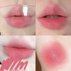 Young Girl Color Air Lip Mud Rose Pink Peach Color Korean Girl Group Color Fine Shimmer Lipstick Flower Niche Lip Glaze