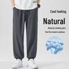 Herren Eis-Seide Cool-Touch Jogginghose