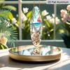 2D Flat, 1Pc Round "Beach, Relax." Aluminum Hanging Sign, Tropical Hammock Palm Tree Ocean Design, Rustic Coastal Metal Wall Decor, Perfect for