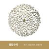 Modern 3D Metal Wall Art Creative Goldfish & Lotus Leaf Metal Wall Hanging Home Office Decoration Living Room Background