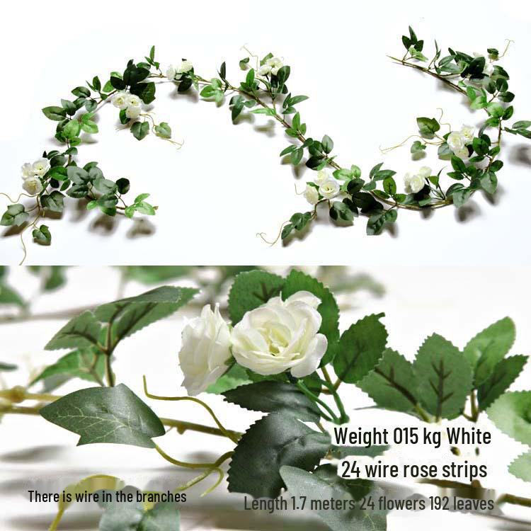 

Декоративные гирлянды из шелковых и пластиковых роз - Искусственные цветы для свадеб, гостиных, домашних потолков и ротангового декора.