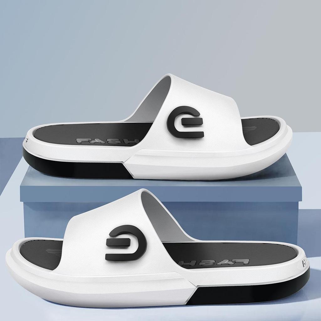 Pantoufles tendance pour hommes, antidérapantes, respirantes pour l'intérieur et l'extérieur – Chaussures d'été résistantes à l'usure