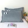 Pillowcase Milk Fiber Embroidery 48x74cm Winter Warm Soft Comfortable Fluffy Plain Home Household Textile Pillow Cover Couples