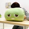 MORIPiLO Gachapin Mukku Gachapin Me Soft and Soft to the Plush Nap Morishita Makura & (Hug Cushion) Touch, Toy, Pillow, 38x25x26cm, Green, Character,
