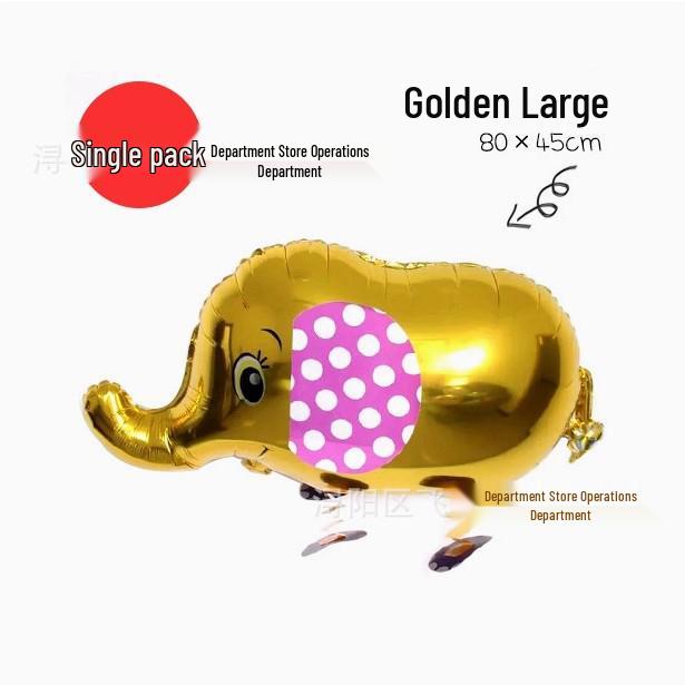 Cartoon Animal-Shaped Walking Pet Balloon for Children's Birthdays