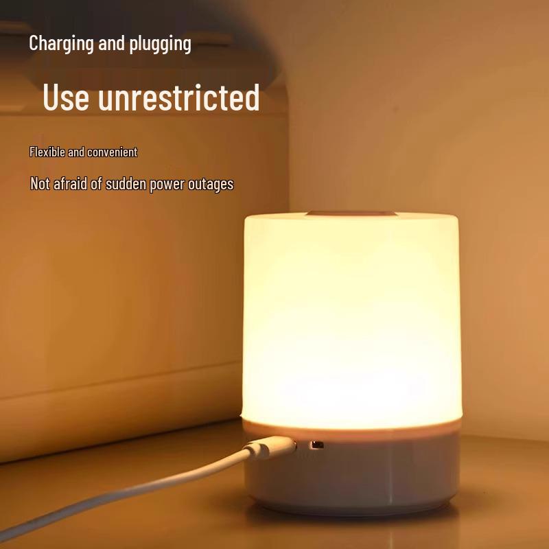 Rechargeable Touch Bedside Night Light for Breastfeeding and Sleep