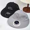 New Breathable Solar Fan Hat Usb Charging Quick Dry Baseball Cap Sun Protection Caps Summer