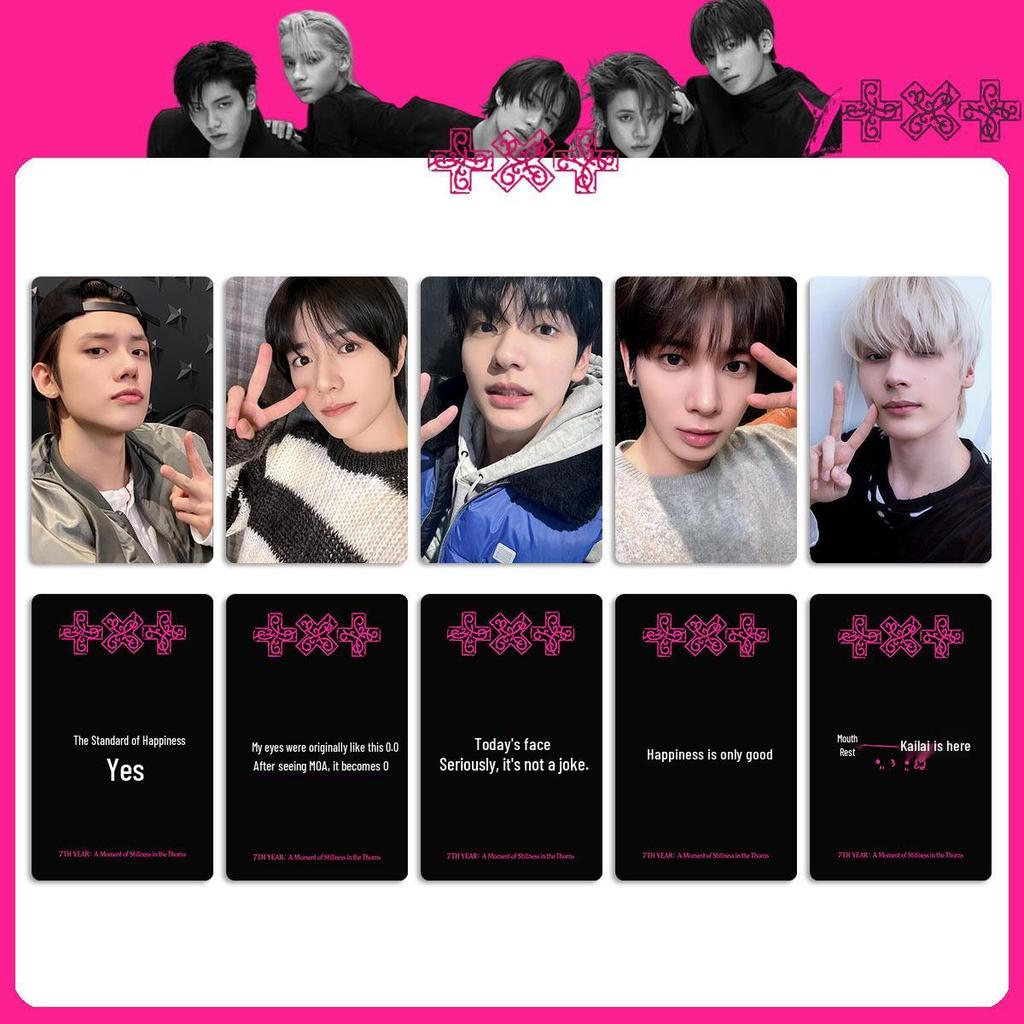 TXT 7th Anniversary Album Merchandise: Limited Edition Photocards & Bonus Cards