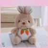 Peluche Lapin Douce et Câline pour Enfants Adorable Animal en Peluche Jouet Cadeau