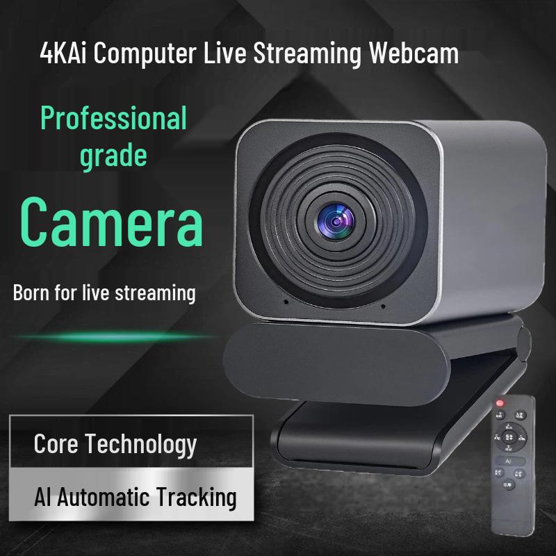 AI MEGA 4K Ultra HD Professional Live Streaming Camera with Remote Control