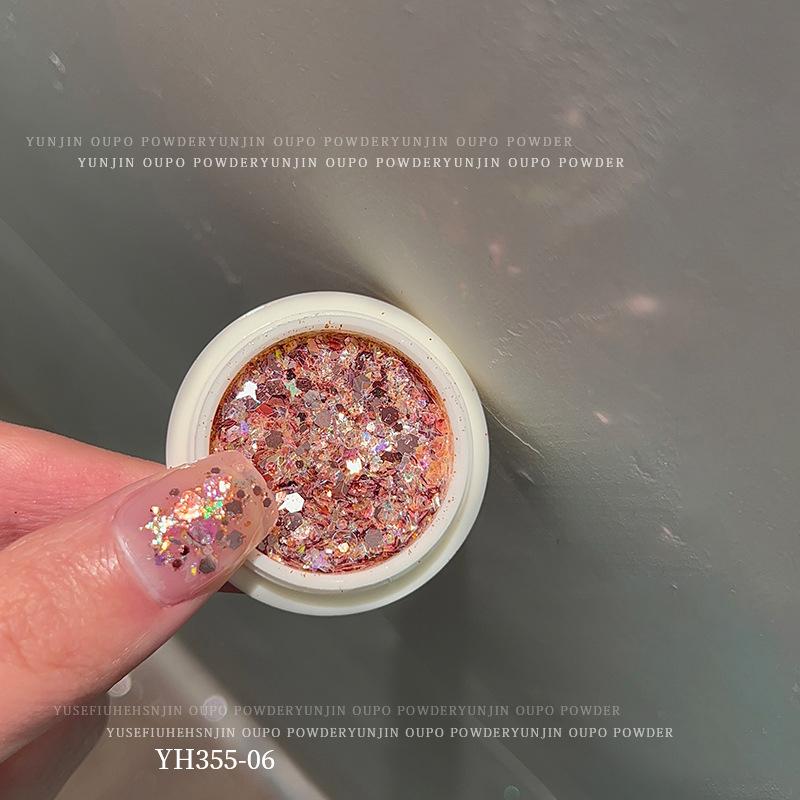 1Box Nail Art Decoration Glitter Sequins Nail Powder Sparkly Shinning Mixed Shape For Manicure Design Accessory