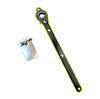 Portable Double-Sided Car Jack and Tire Wrench Set