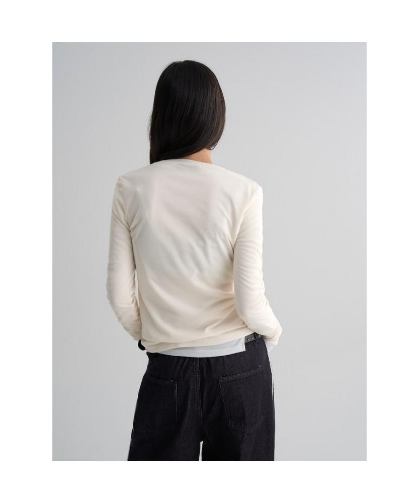 8seconds Round Basic T-Shirt Ivory