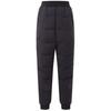 DECATHLON Trousers Solid Colour Warm Waterproof and Windproof Black Children's Model