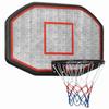 VidaXL Basketball Backboard Black 109x71x3 Cm Polyethylene, Basketball Hoop,,, Backboard 93665