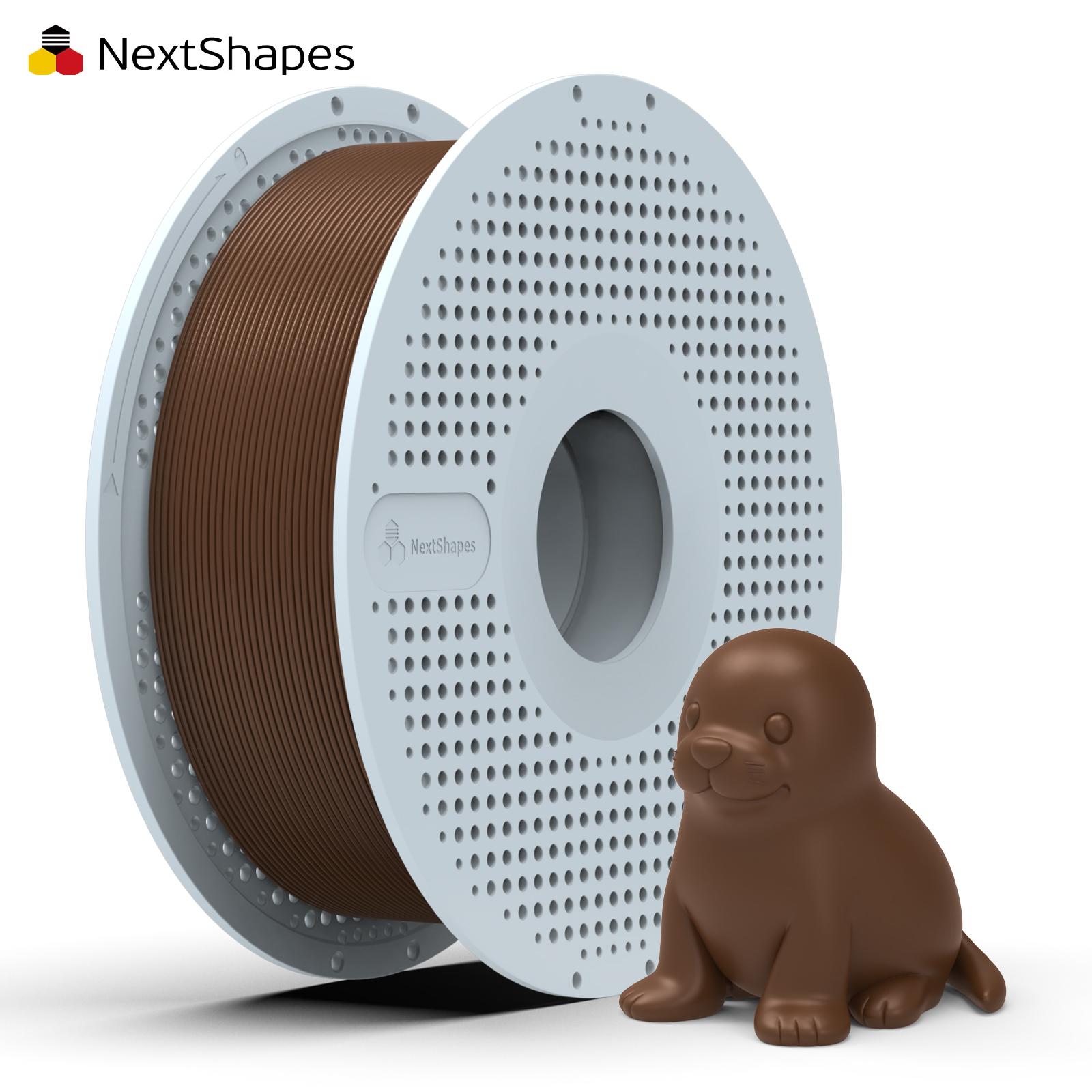 3D Pla Filament Pls Wood Printing 1.75Mm 1Kg Plastic Rods 3D Printer Filament for Bambu Filament 3D Printer PLA&3D Printing Filaments&PLA шоколадный
