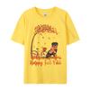 Rottweiler Dog Autumn Fall Pumpkin T-shirts  Printed Regular T-shirt New Design Tee Tops Plain T Shirts Wholesale