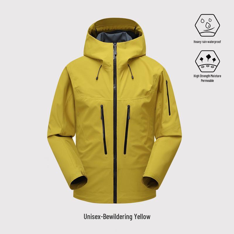 Bird's Style All-Weather Mountaineering Jacket: High Moisture and Vapor Permeability, Waterproof, Unisex for Couples