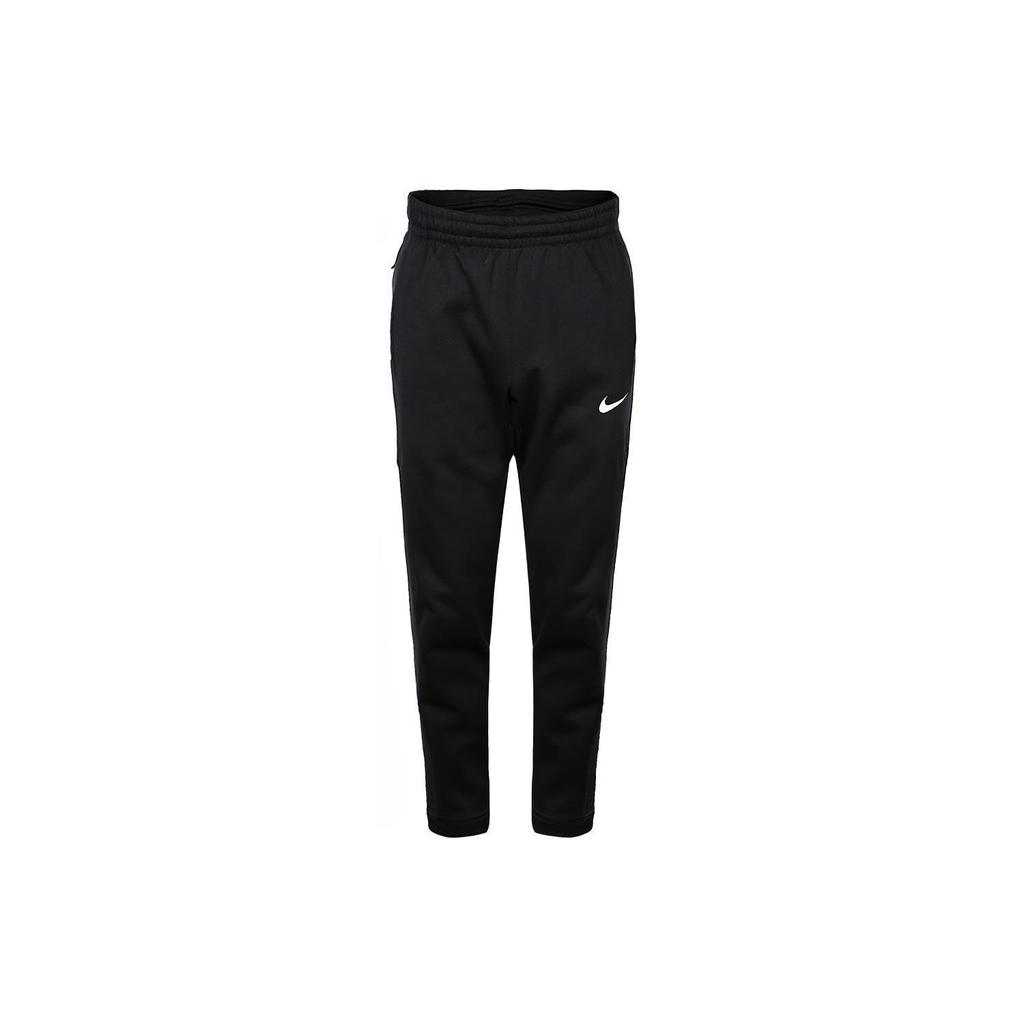 Nike Therma Fleece Drawstring Basketball Pants Men Bottoms Black 926468-010