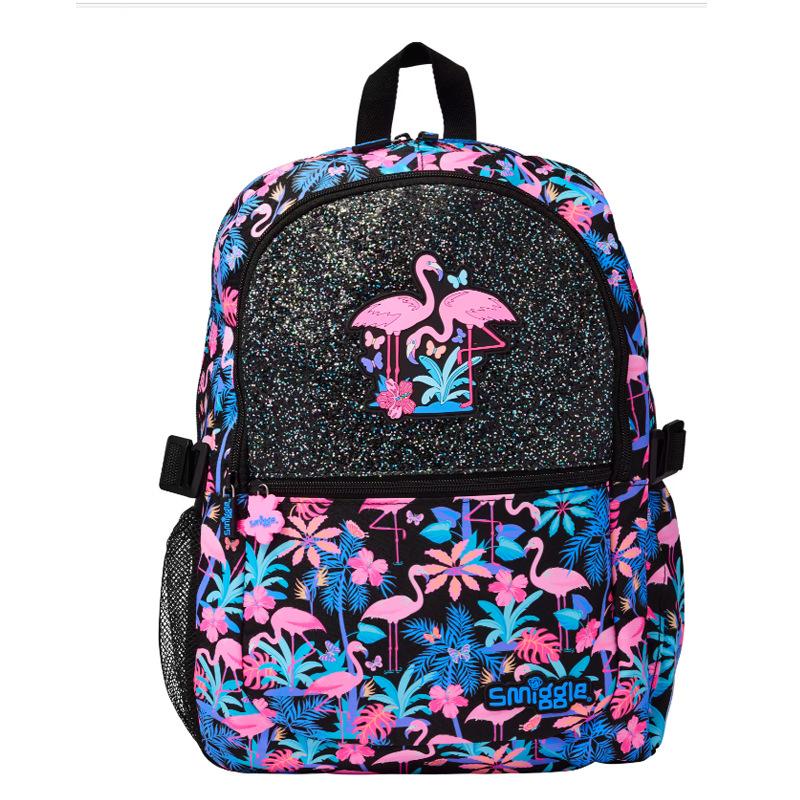 Zaino Scolastico Grande Smiggle per Bambini, Borsa da Esterno e per il Tempo Libero, Grande Capacità, Impermeabile, Leggero, Scomparti Multipli