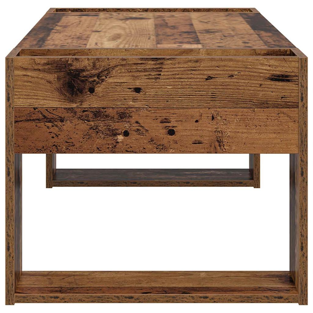 Coffee Table Reclaimed Wood Look 110 x 50 x 41 cm Engineered Wood
