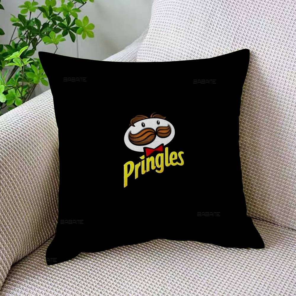 Fashion P-Pringles L-LLC Lucky Dragon Pillow Cover Sofa Cushion Cover Home Room Decoration Children Gift