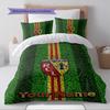 Name Custom RC Lens Pattern Bedding Set Quilt Cover Pillowcase Home Decor Gift (1 * Duvet Cover + 2 * Pillowcase, Without Core)