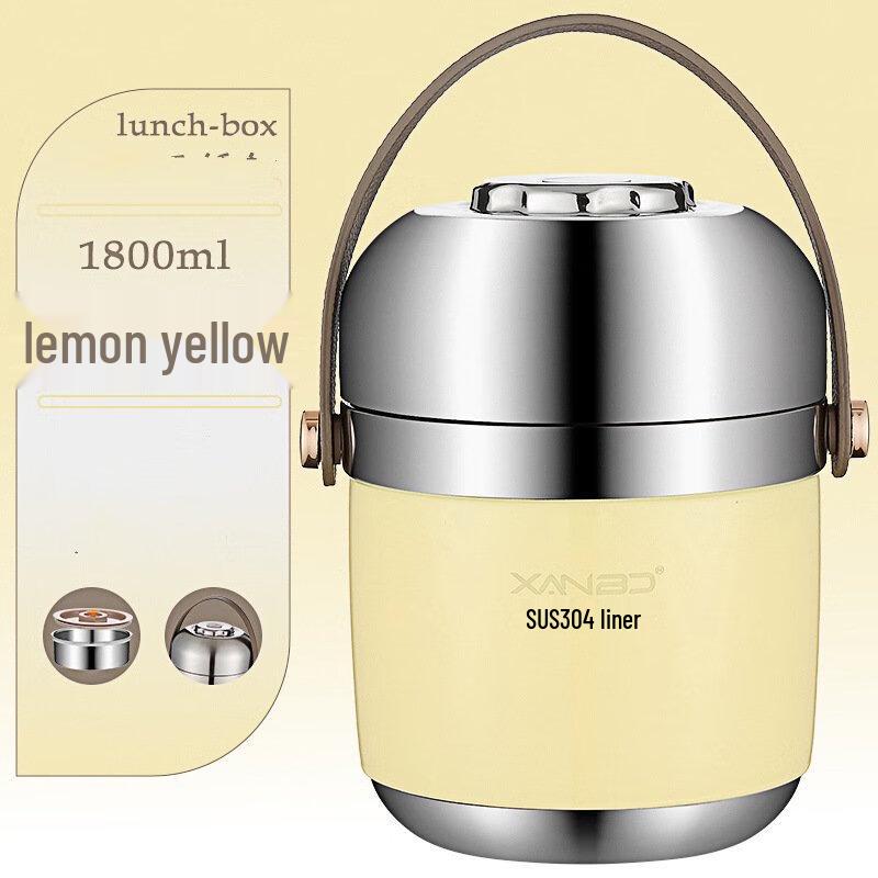 Large Capacity 304 Stainless Steel Lunch Box