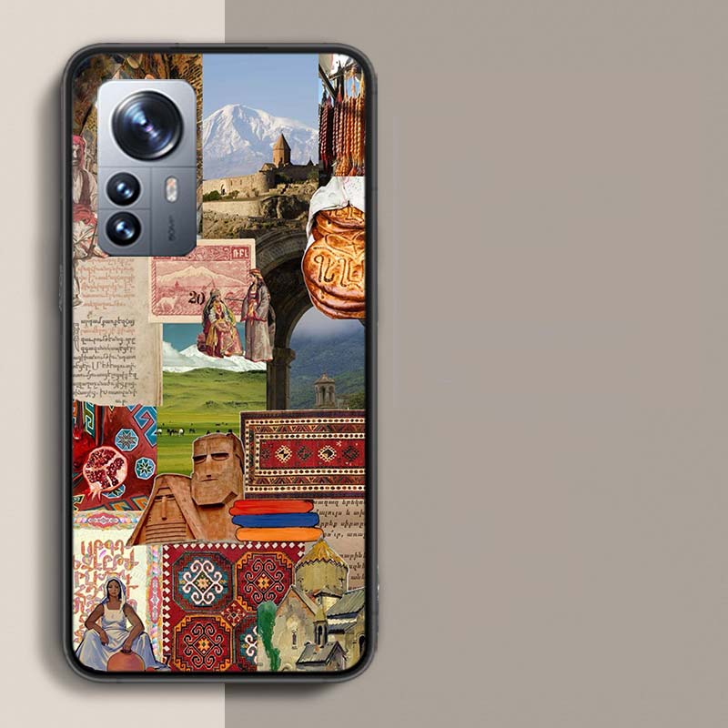 

Чехол для телефона Armenia Flag Passport ART для Redmi Note 15 Pro 5G 14 13 12 Pro Plus 11 11T 11E 11S 10 Pro 10S 9 9S, прозрачный Redmi Note 10 Pro