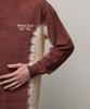 Schott NYC TIE DYE LS T-SHIRT "AMERICAN BRAND WITH PRIDE" / Herren L 050 Braun / 782-4130003
