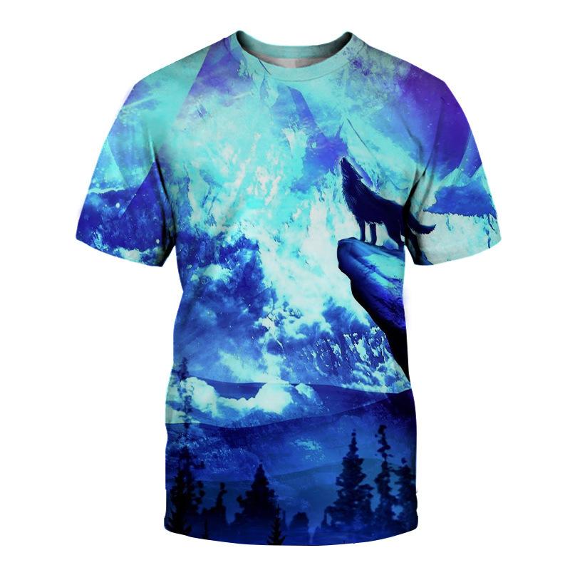 

Новые мужские футболки с короткими рукавами из персонализированной серии, футболки с короткими рукавами и 3D-цифровой печатью для мужчин 6XL