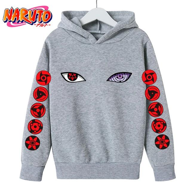 2025 MINISO Moletom Naruto Infantil Roupa Infantil Para Meninos Roupa Infantil Bebê Outono Quente Moletons Casaco Roupa de Desenho Animado Moletom