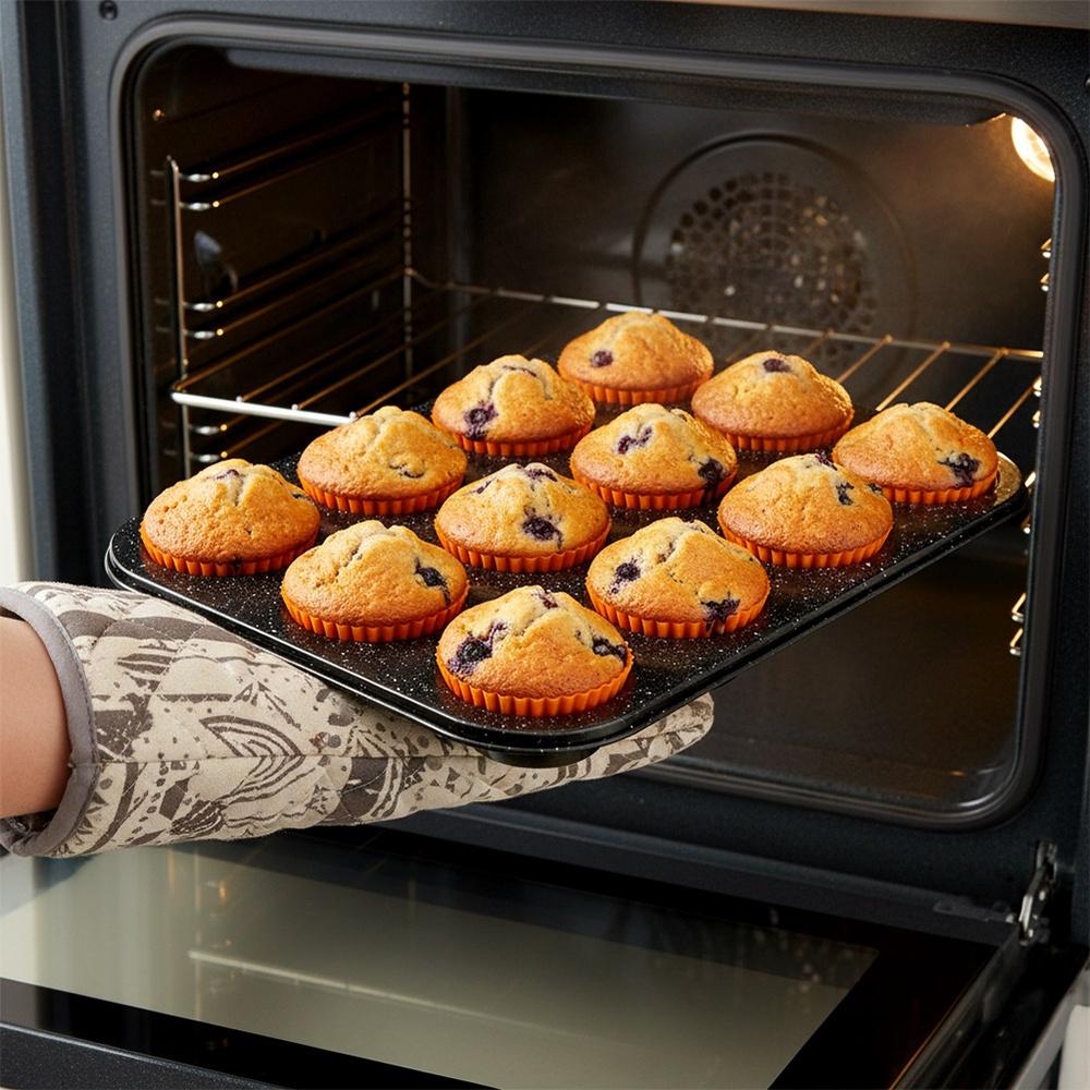 Forma Granitowa Foremka Blacha Do Pieczenia Muffinek Babeczek Na Muffinki