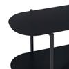 TV Stand 90 X 28 X 70.3 Cm Black Steel