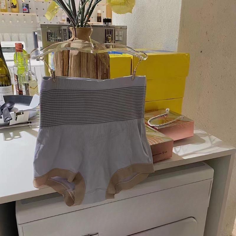 

Бесшовное корректирующее белье Женские трусики с высокой талией Формирующие трусики Дышащее боди для похудения Живот Нижнее белье Пуш-ап one size синий