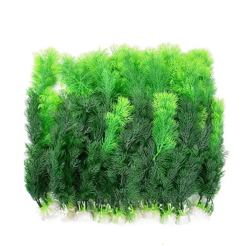 Aquarium-Simulationspflanze Künstliche Wasserpflanzen Dekoration Wasserpflanzen Aquarienpflanzen Gras Dekoration Zubehör