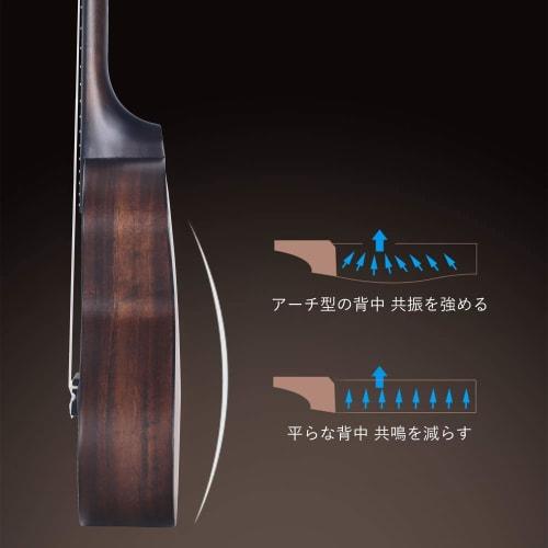 ADM Concert Ukulele Kit, 23-inch Mahogany Beginner Ukulele Set - Includes Gig Bag, Tuner, Strap, Fretboard Stickers, Picks, and Storage Bag (Matte Bro