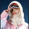 Scarf Neck Warmer Thicken Bonnet Hat Thermal Fleece Cycling Cap  Protecting Neck