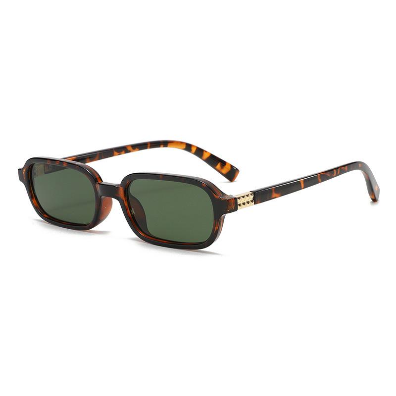 Tiktok Small Square Sunglasses - European & American Fashion, UV Protection, Cross-Border Style.