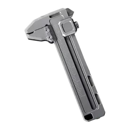 Mini Vernier Caliper Ruler with Precision Measurements Metal EDC Wrench Bottle Opener Outdoor Keychain Tool
