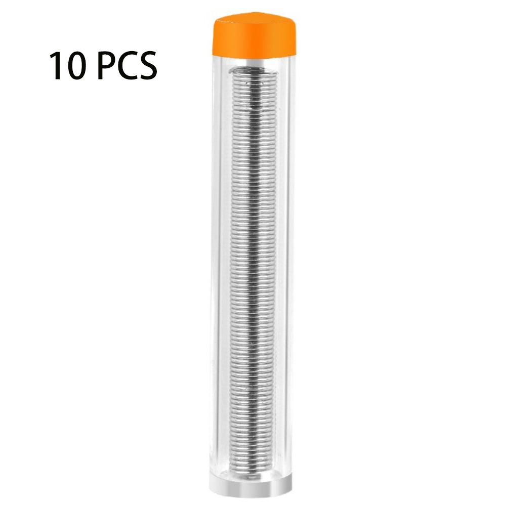 

10 Pcs Solder Sheet Flux Tube 15g Welding Flux 10 Pcs Soldering Wire Instrument Repair Tools оранжевый